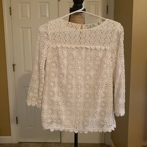 Boden Lace Top size US 4. EUC.